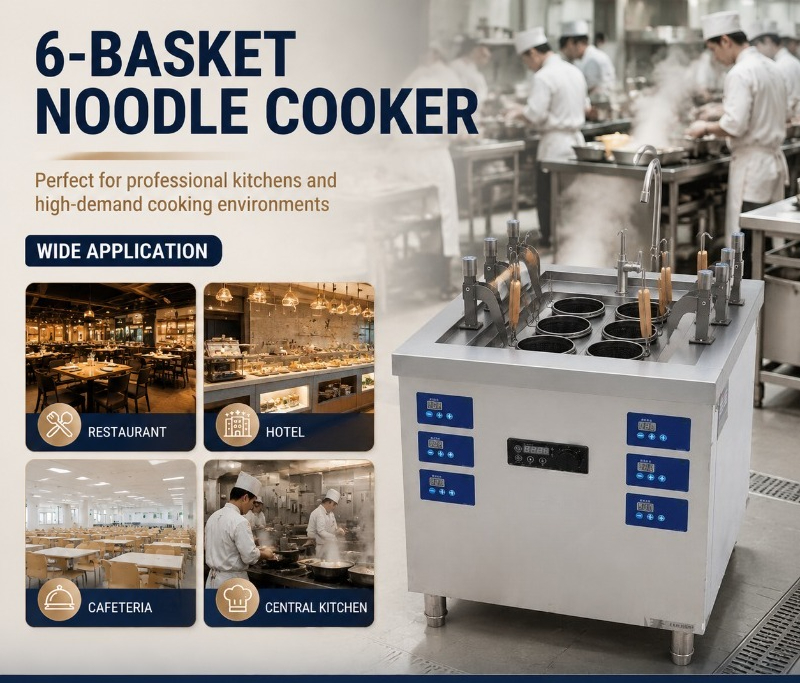 6 Sepetli, Ticari Tip, Endüksi - Induction Cooker incelemesi ve fiyatı