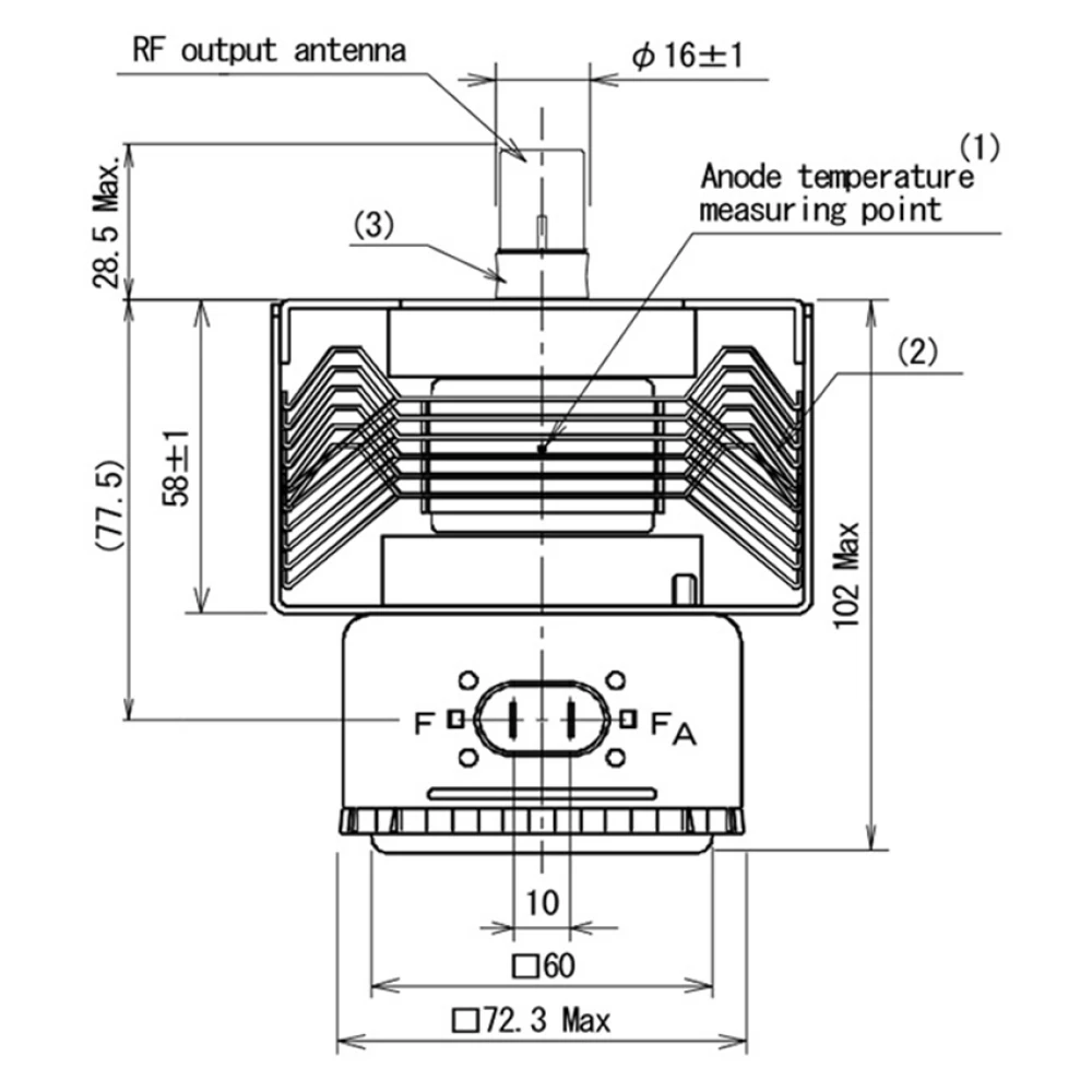 1000W Uzun Bacaklı Hava Soğutm - Microwave Oven incelemesi ve fiyatı